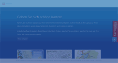 Desktop Screenshot of kartopolis-kartografie.de